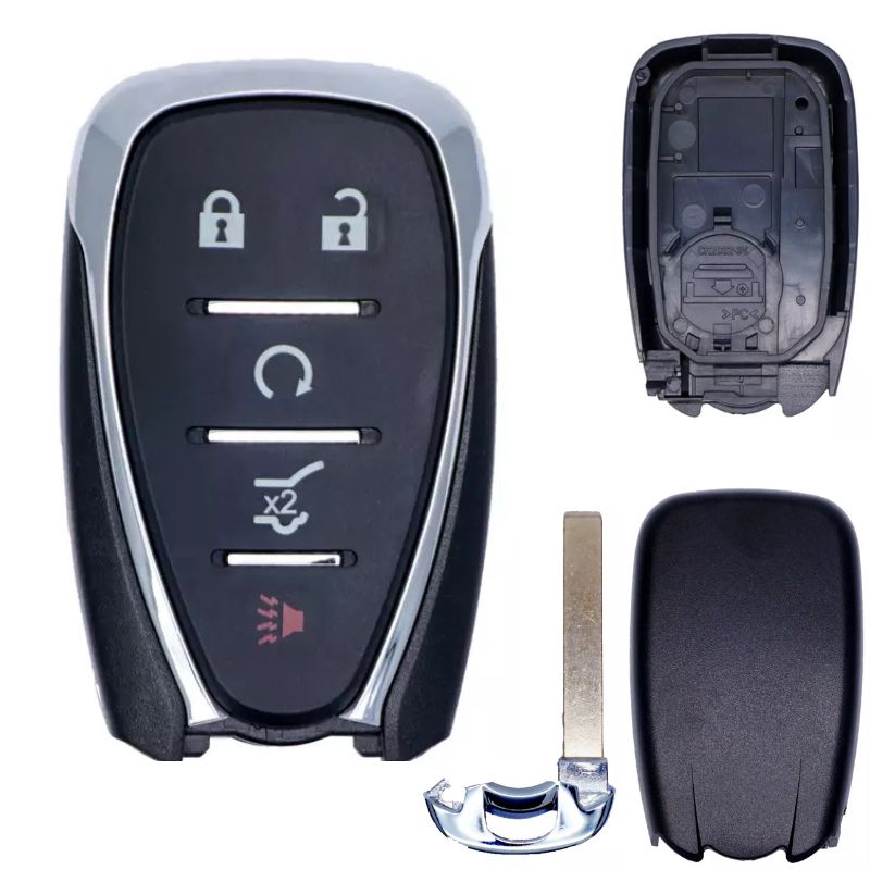 Chevrolet 5 Button HYQ4AA, HYQ4EA Replacement Case 13584498