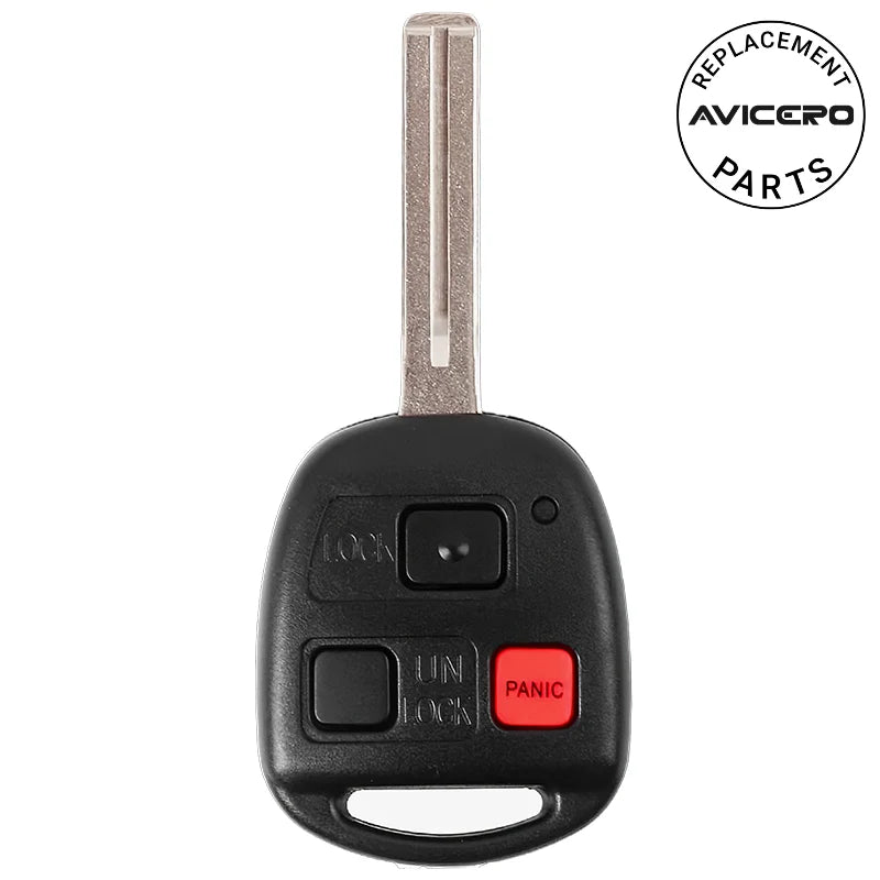 1999 Lexus LX470 3 Button Remote Head Key PN: 89070-60080