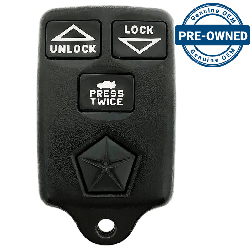 1995 Dodge Intrepid Remote GQ43VT5T GQ43VT7T