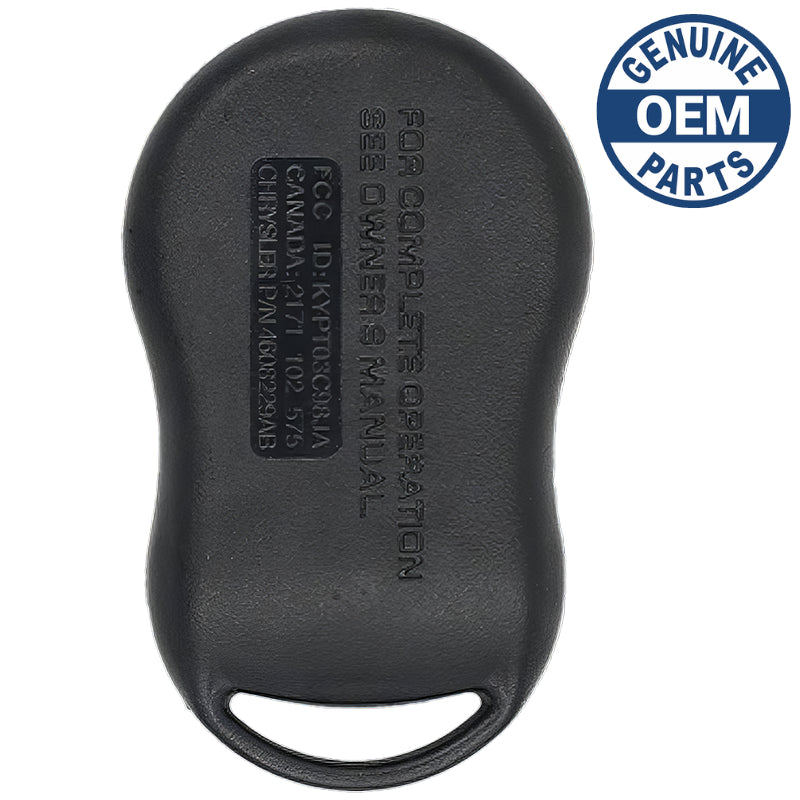 2000 Dodge Stratus Remote FCC ID: KYPT03C98JA,PN: 4608229AB
