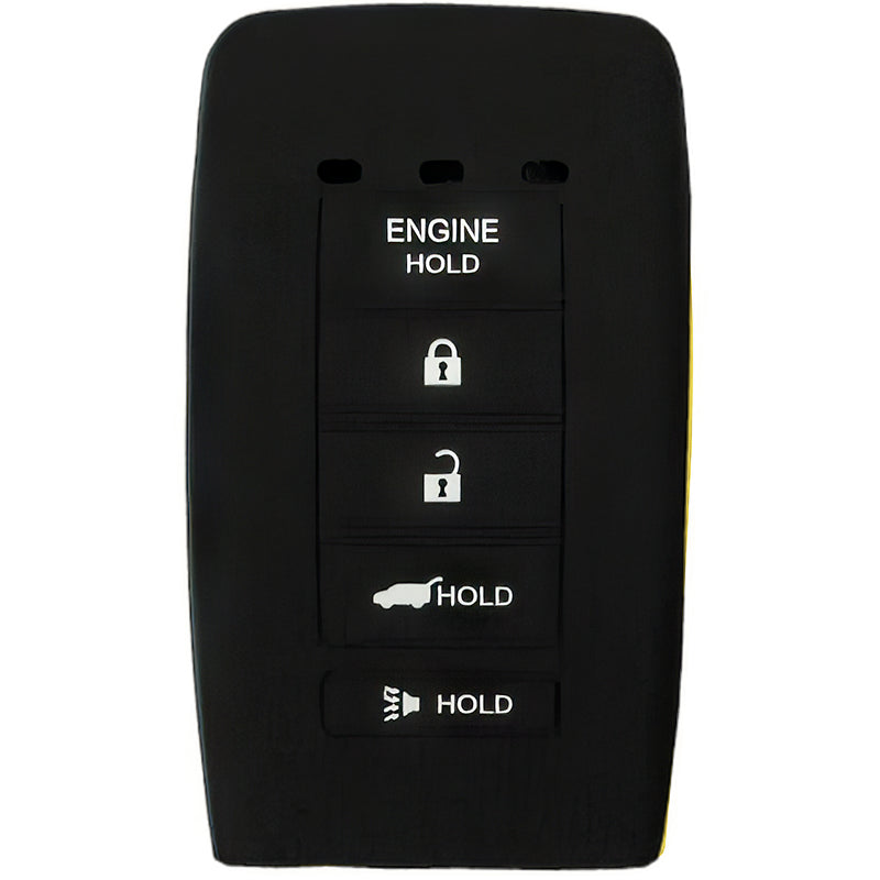 Silicone Key Fob Cover For Acura 5 Buttons Smart Key Remote