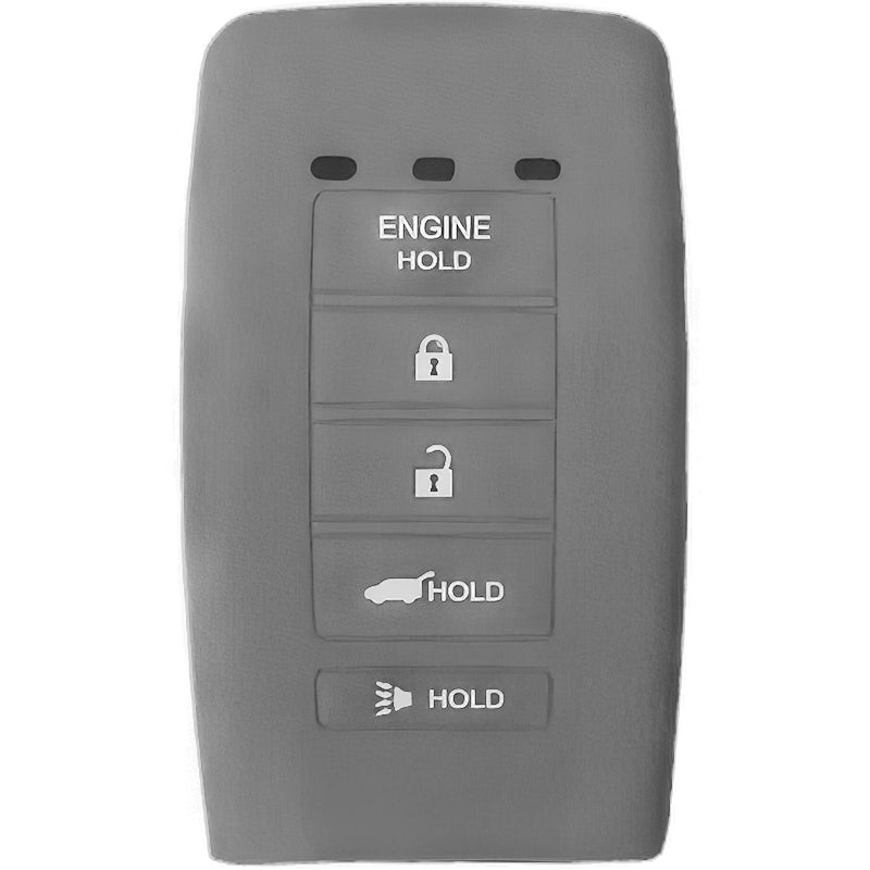 Silicone Key Fob Cover For Acura 5 Buttons Smart Key Remote