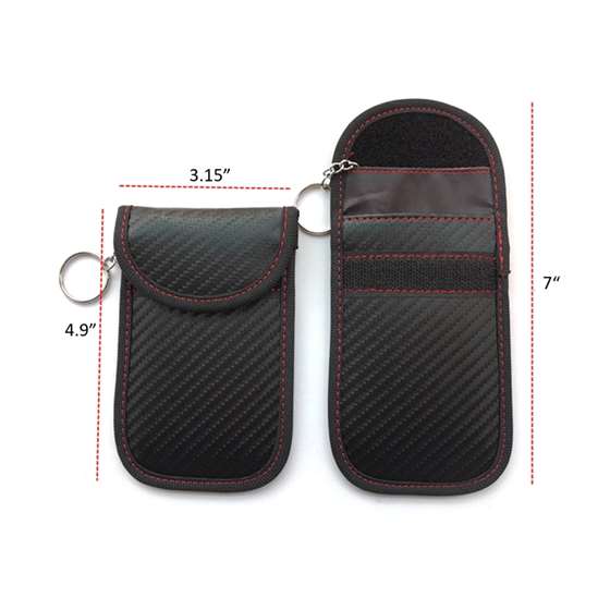 Key Fob Signal Blocker - The Car Key Faraday Pouch