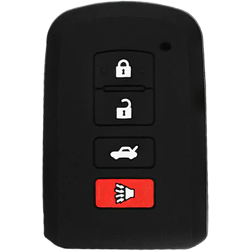Silicone Key Fob Cover For Toyota 4 Buttons Smart Key Remote