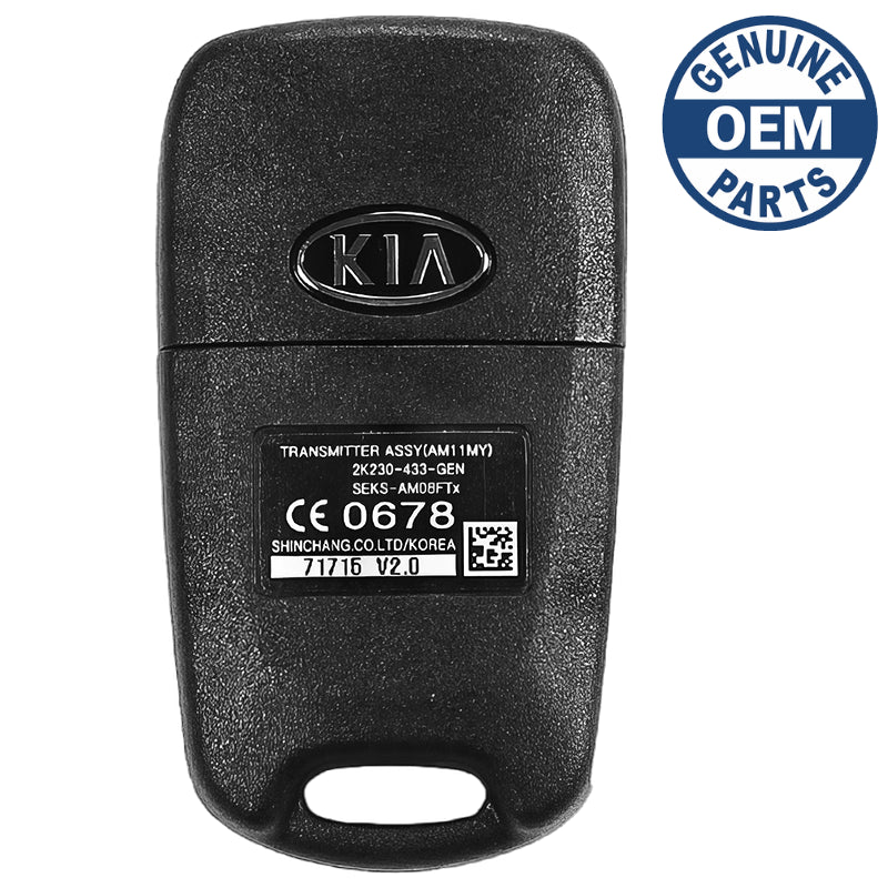 2010 Kia Soul Flipkey Remote NYOSEKSAM11ATX(AM F/L) 95430-2K340