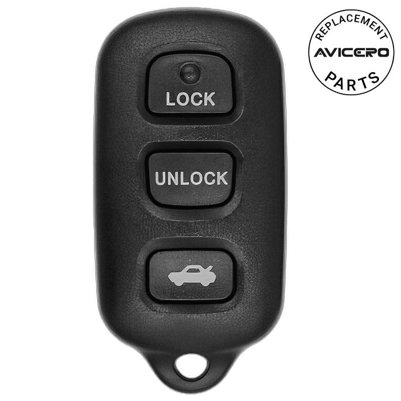 2002 Toyota Camry Remote FCC: GQ43VT14T PN: 89742-AA030