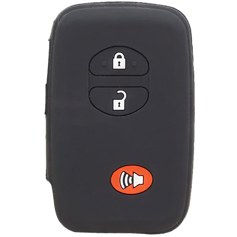Silicone Key Fob Cover For Toyota 3 Buttons Smart Key Remote