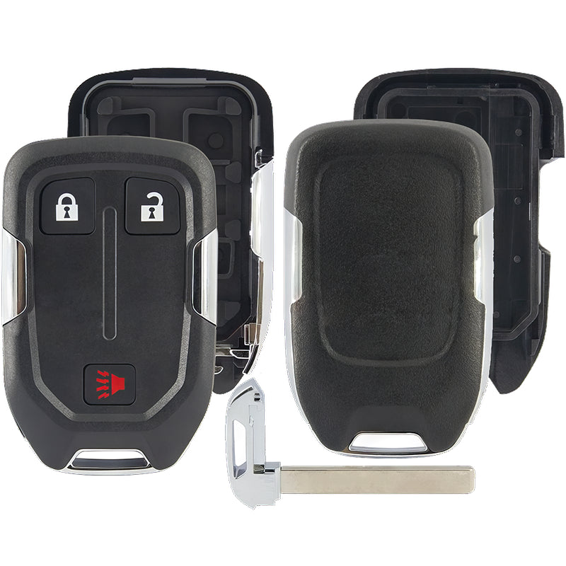 GMC Smart Key 3 Button Replacement Case FCC ID: HYQ1EA, HYQ1AA