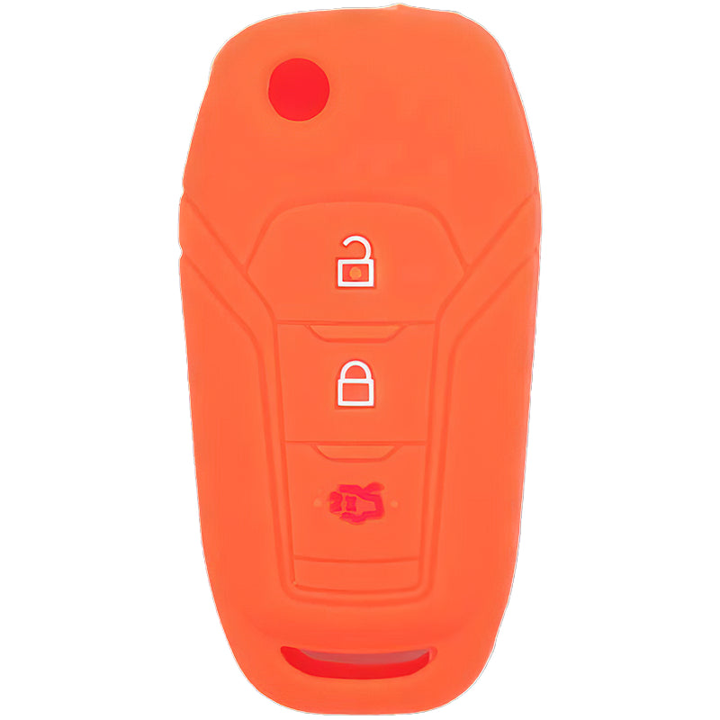 Silicone Key Fob Cover For Ford 3 Buttons Flipkey Remote