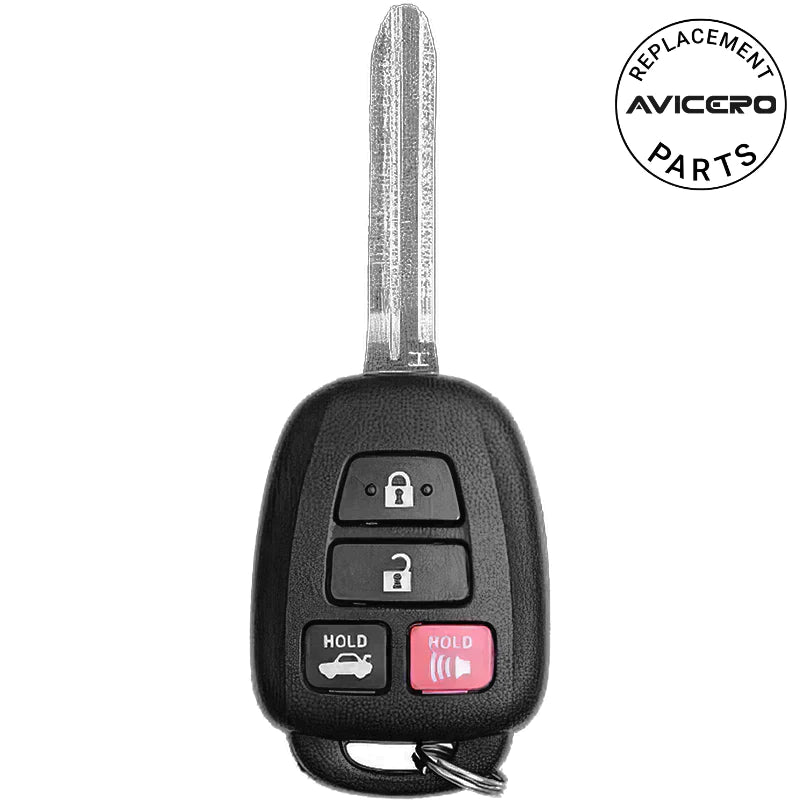 2018 Toyota Corolla Remote Head Key PN: 89070-02880, 89070-06421