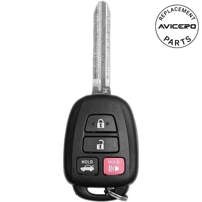 2017 Toyota Camry Remote Head Key PN: 89070-02880, 89070-06421