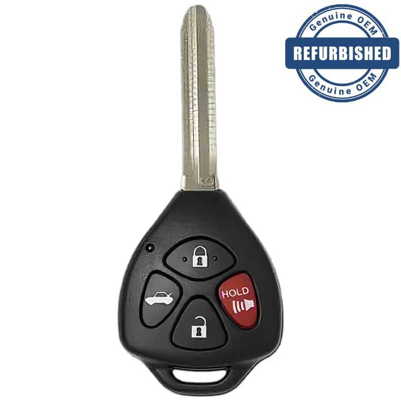 2010 Toyota Corolla Remote Head Key PN: 89070-12820