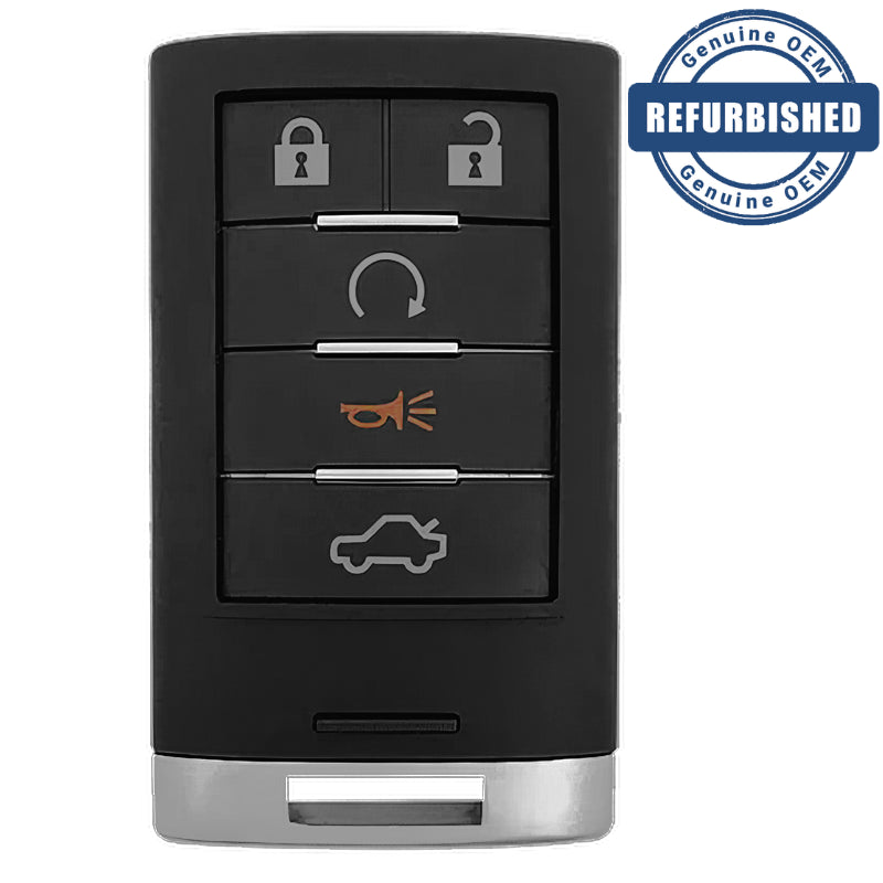 2008 Cadillac CTS Smart Key Fob Driver 2 PN: 25943677