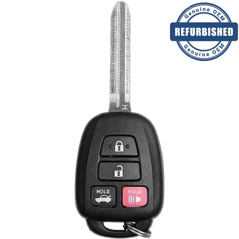 2017 Toyota Camry Remote Head Key PN: 89070-02880, 89070-06421
