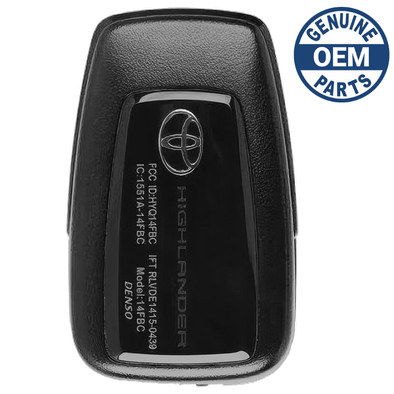 2021 Toyota Highlander Smart Key Fobs PN: 8990H-0E010