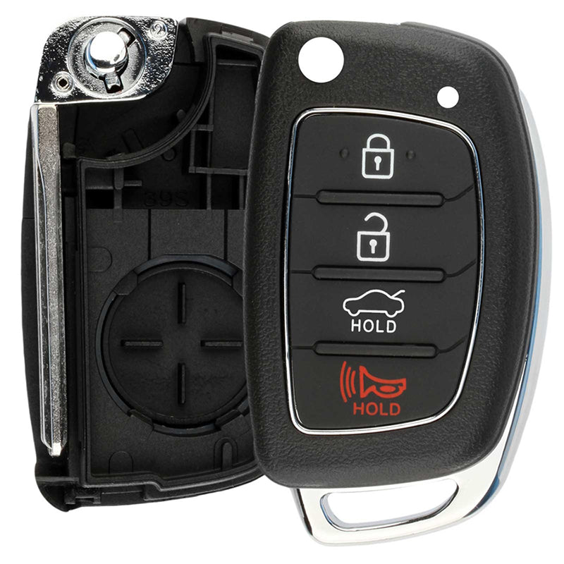 Hyundai Key Fob Replacement Case for FCC ID TQ8-RKE-4F16