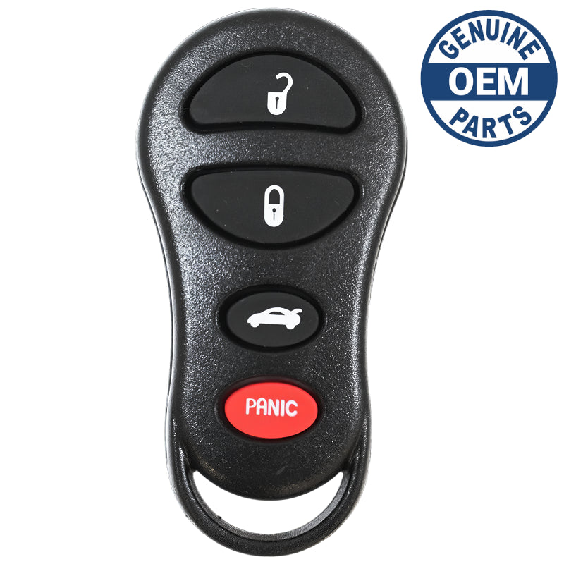 2001 Chrysler LHS Remote FCC ID: GQ43VT17T PN: 04602260AD