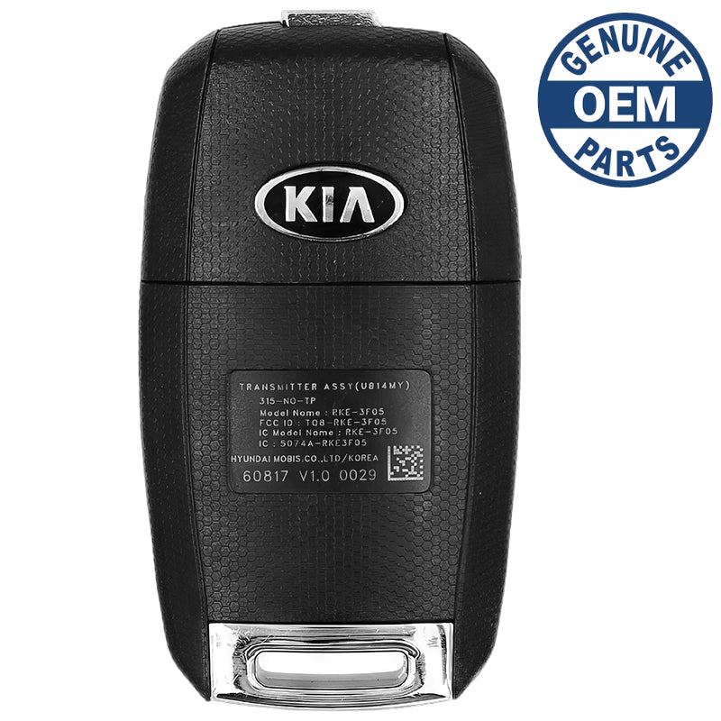 2016 Kia Forte FlipKey Remote PN: 95430-A7400