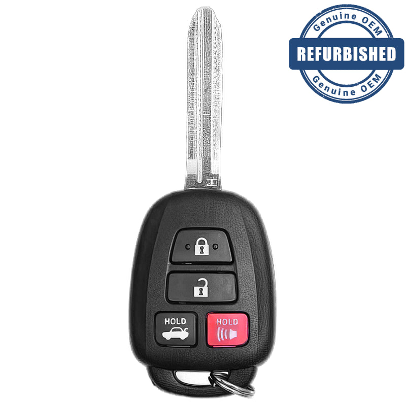 2016 Toyota Camry Remote Head Key PN: 89070-02880, 89070-06421