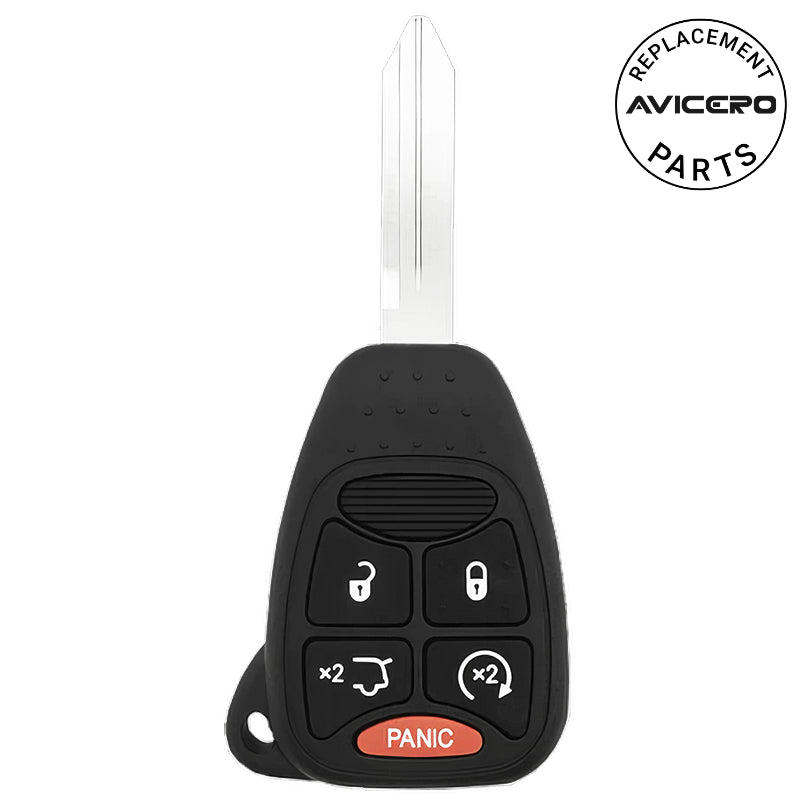 2008 Jeep Liberty Remote Head Key FCC ID: OHT692427AA PN: 68029834