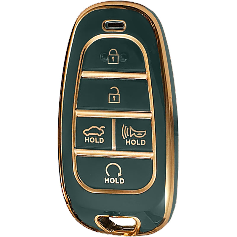 TPU Key Fob Cover For Hyundai 5 Buttons TQ8-FOB-4F27