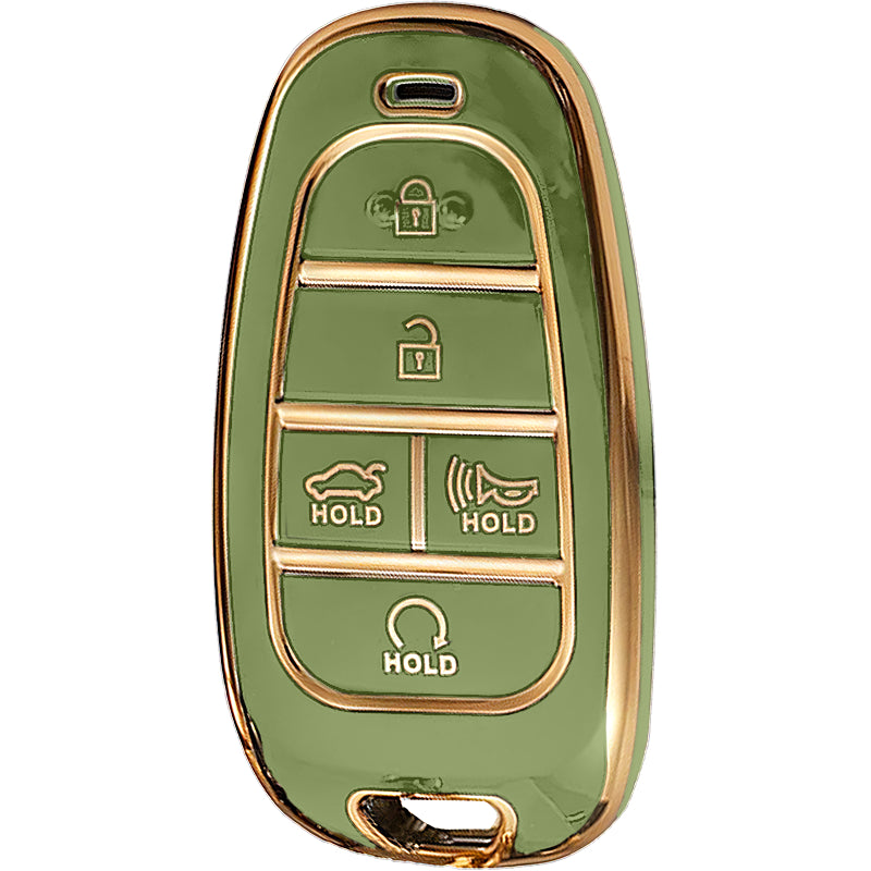 TPU Key Fob Cover For Hyundai 5 Buttons TQ8-FOB-4F27