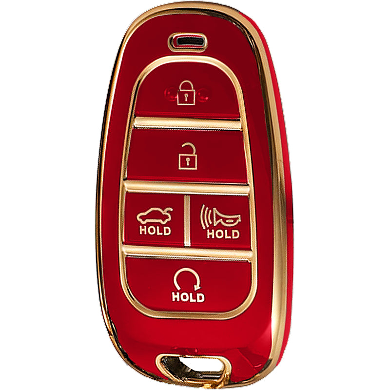 TPU Key Fob Cover For Hyundai 5 Buttons TQ8-FOB-4F27