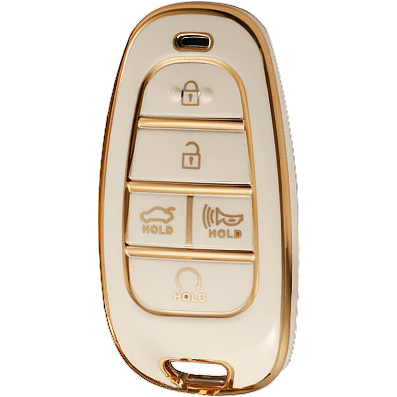 TPU Key Fob Cover For Hyundai 5 Buttons TQ8-FOB-4F27