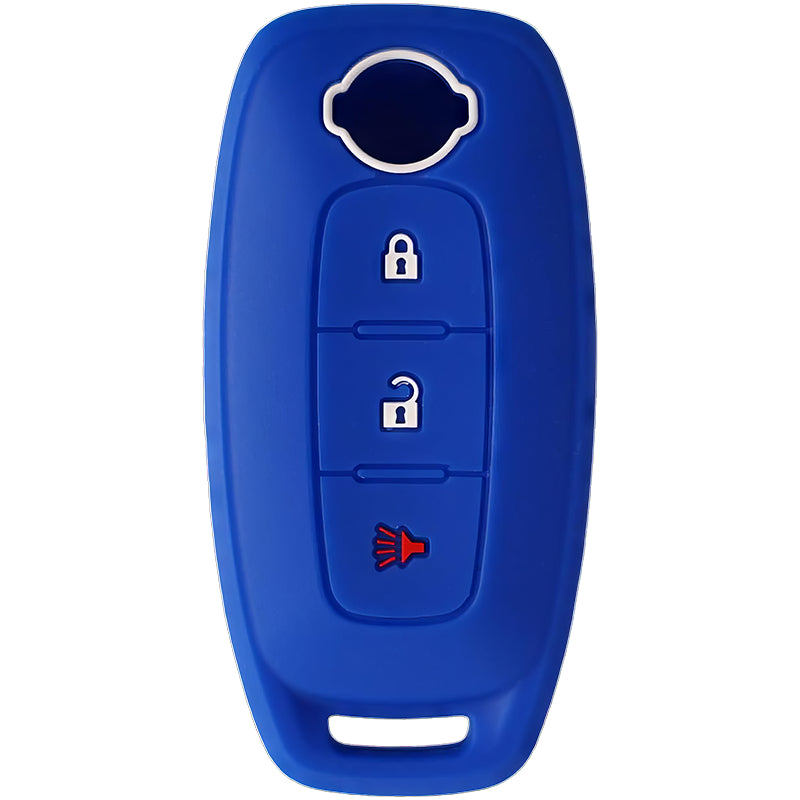 Silicone Key Fob Cover For Nissan 3 Buttons Smart Key Remote