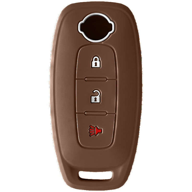 Silicone Key Fob Cover For Nissan 3 Buttons Smart Key Remote