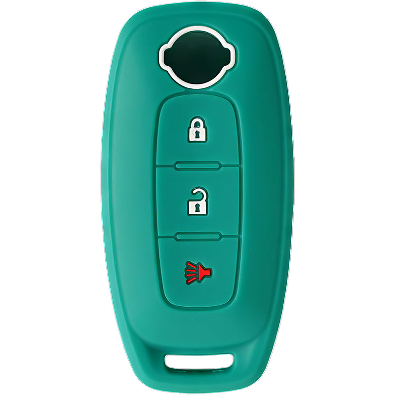 Silicone Key Fob Cover For Nissan 3 Buttons Smart Key Remote