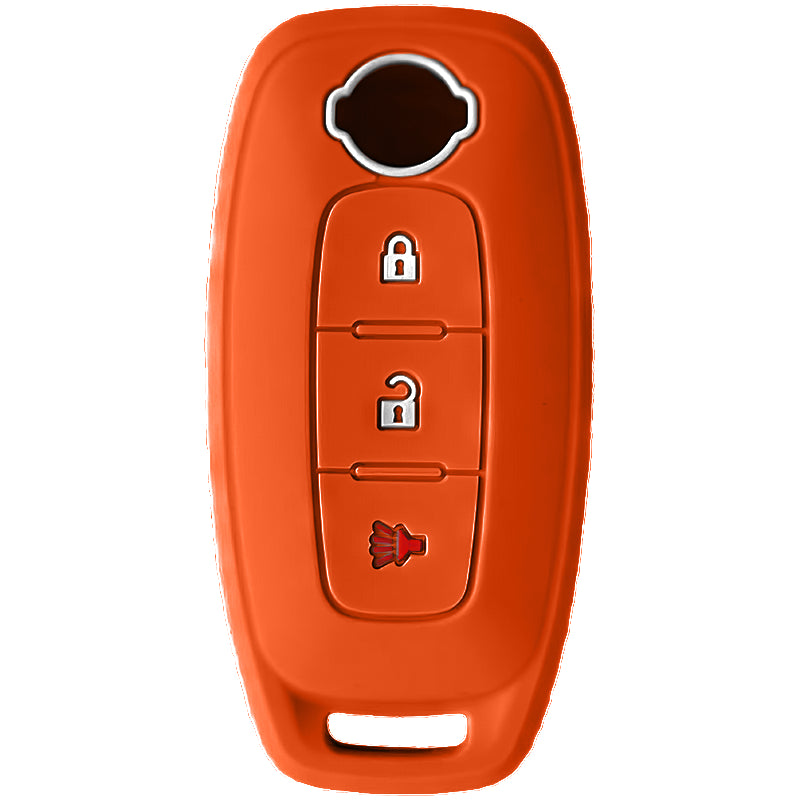 Silicone Key Fob Cover For Nissan 3 Buttons Smart Key Remote