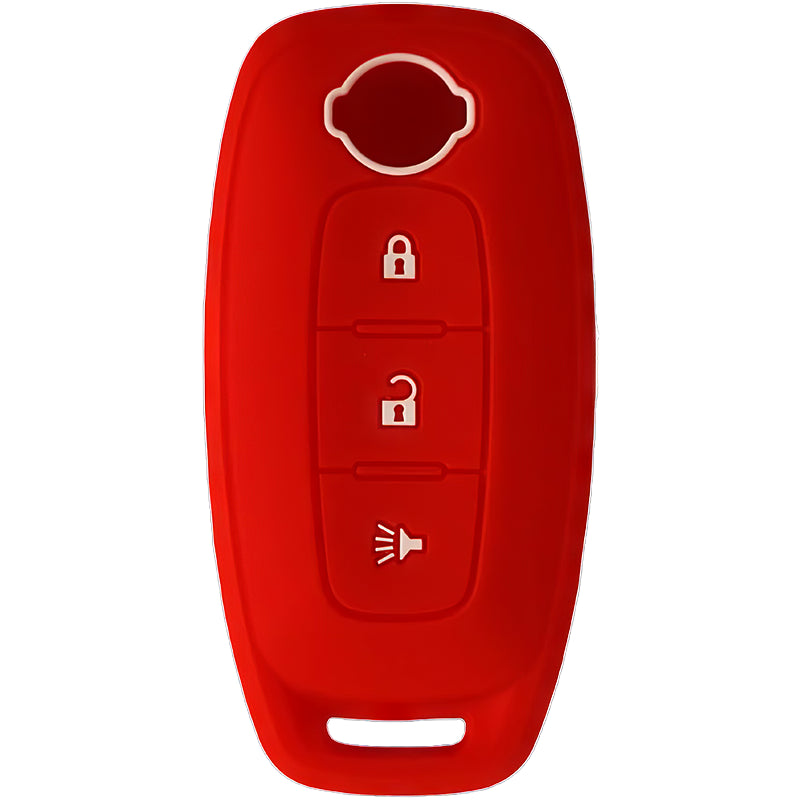Silicone Key Fob Cover For Nissan 3 Buttons Smart Key Remote