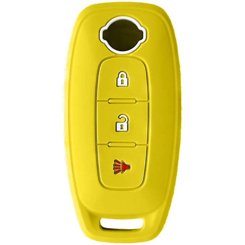 Silicone Key Fob Cover For Nissan 3 Buttons Smart Key Remote