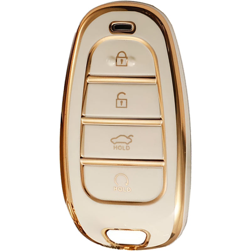 TPU Key Fob Cover For Hyundai 4 Buttons TQ8-FOB-4F20