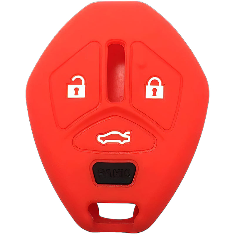 Silicone Protective Key Fob Cover For Mitsubishi 4 Buttons Flipkey Remote