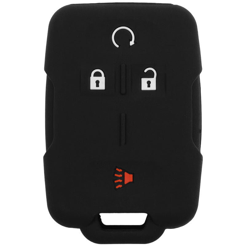 Silicone Key Fob Cover For GMC/Chevrolet 4 Buttons Regular Remote