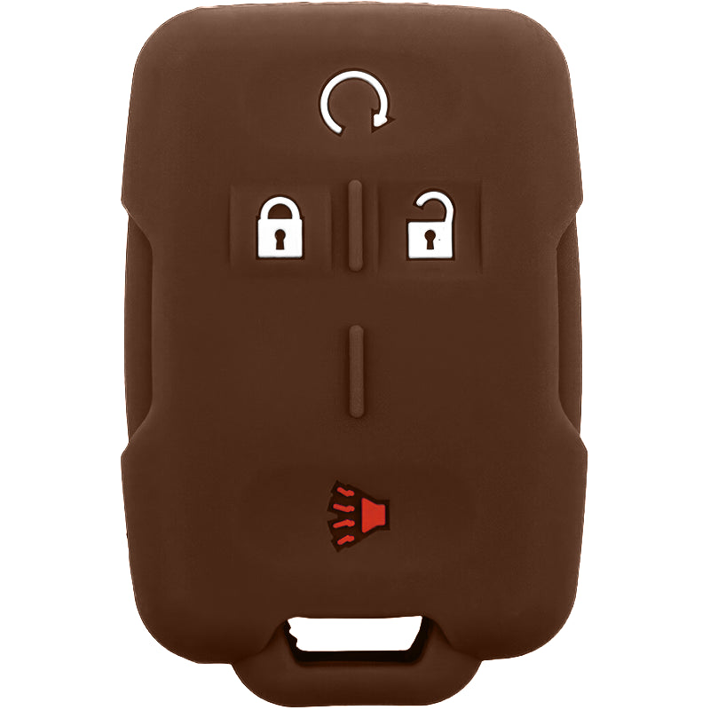 Silicone Key Fob Cover For GMC/Chevrolet 4 Buttons Regular Remote
