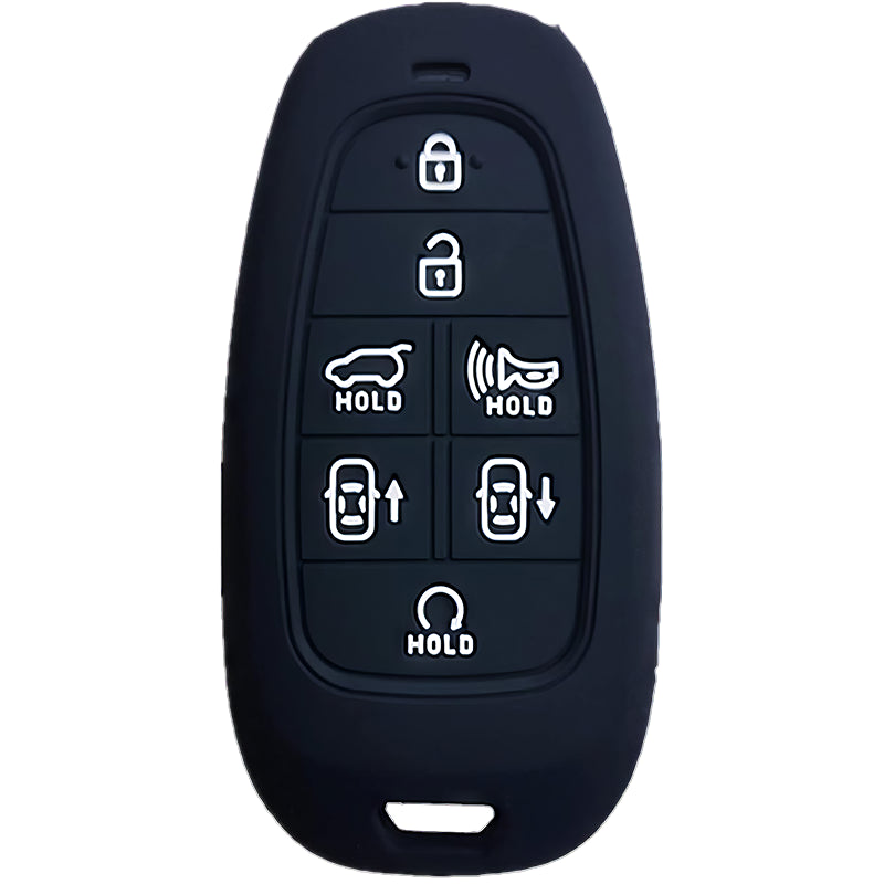 Silicone Protective Cover For Hyundai 7 Buttons Smart Key Remote