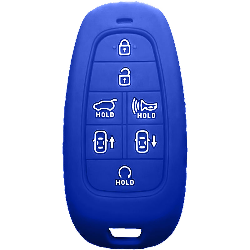 Silicone Protective Cover For Hyundai 7 Buttons Smart Key Remote