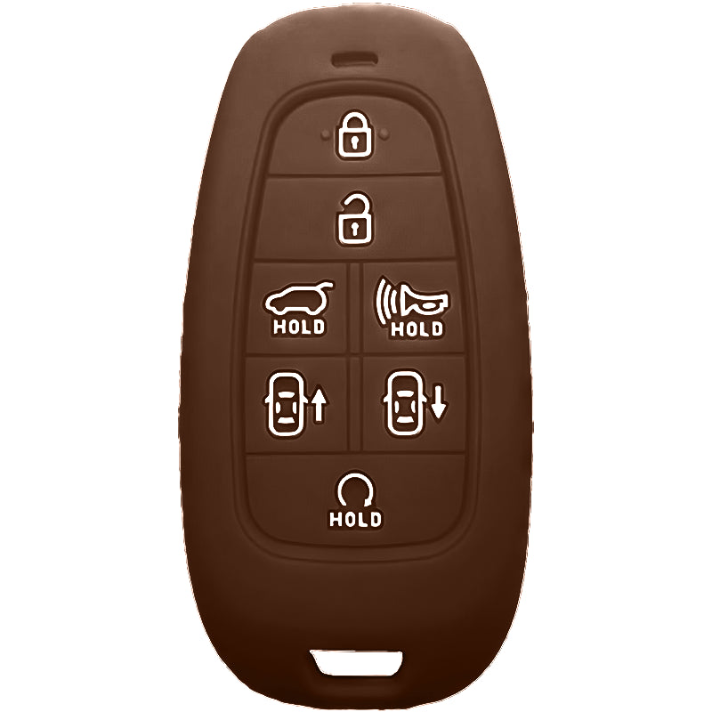 Silicone Protective Cover For Hyundai 7 Buttons Smart Key Remote