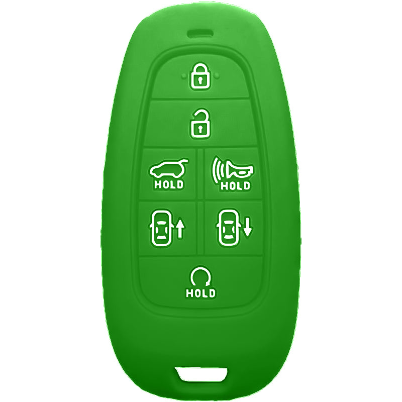 Silicone Protective Cover For Hyundai 7 Buttons Smart Key Remote
