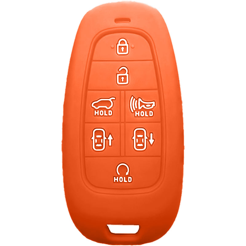 Silicone Protective Cover For Hyundai 7 Buttons Smart Key Remote