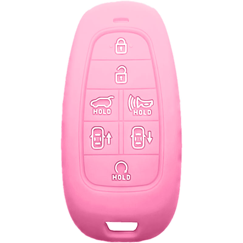 Silicone Protective Cover For Hyundai 7 Buttons Smart Key Remote