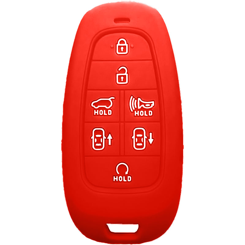 Silicone Protective Cover For Hyundai 7 Buttons Smart Key Remote