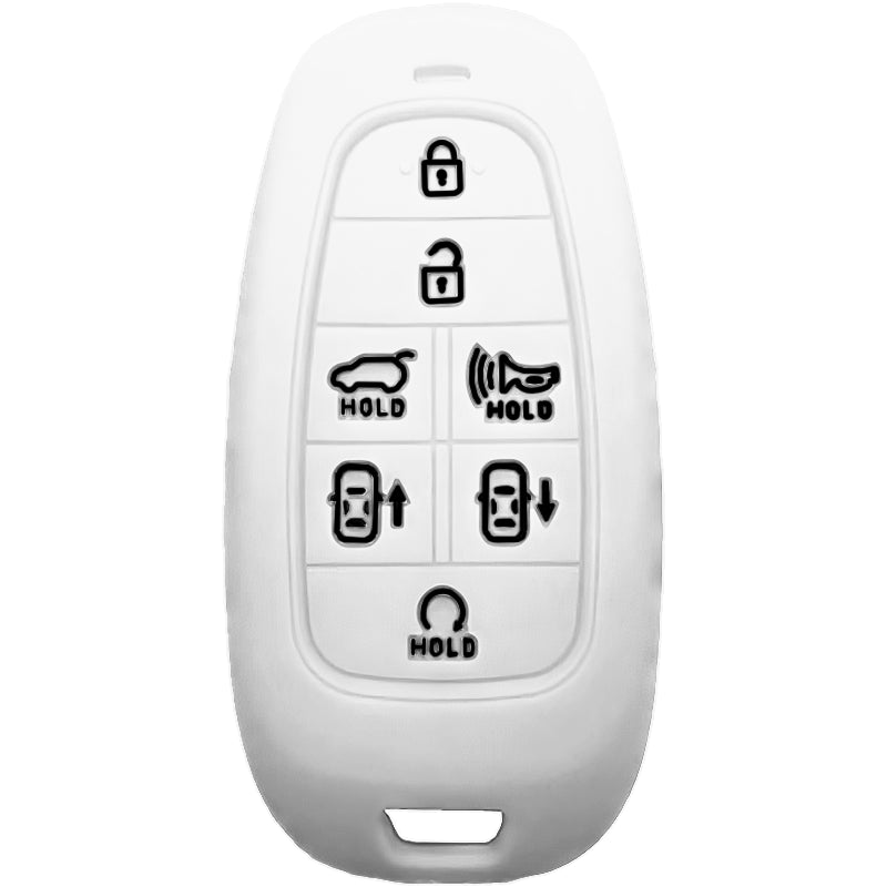 Silicone Protective Cover For Hyundai 7 Buttons Smart Key Remote