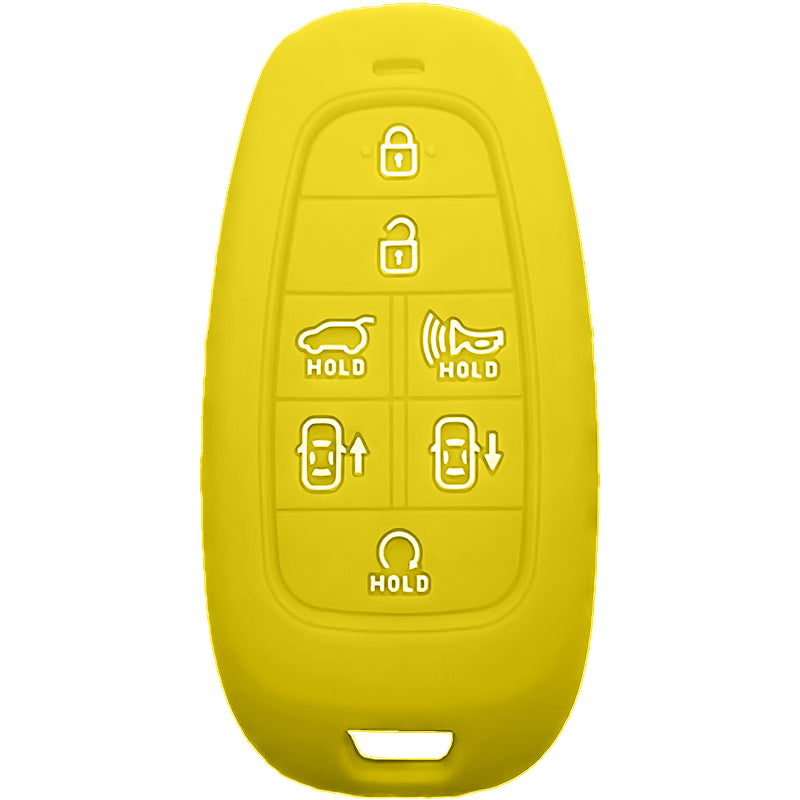 Silicone Protective Cover For Hyundai 7 Buttons Smart Key Remote