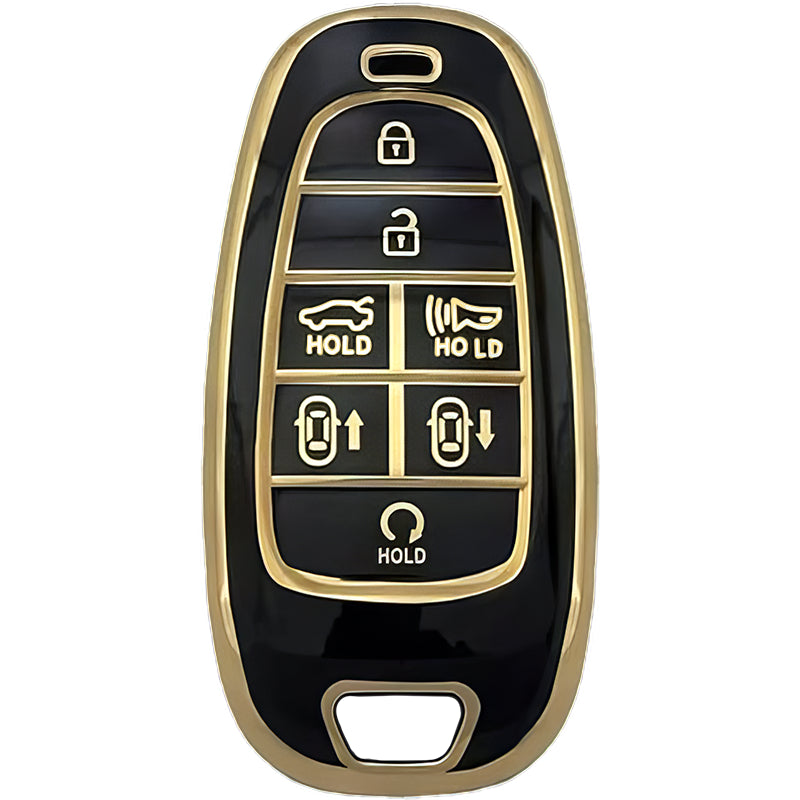 TPU Key Fob Cover For Hyundai 7 Buttons TQ8-FOB-4F28