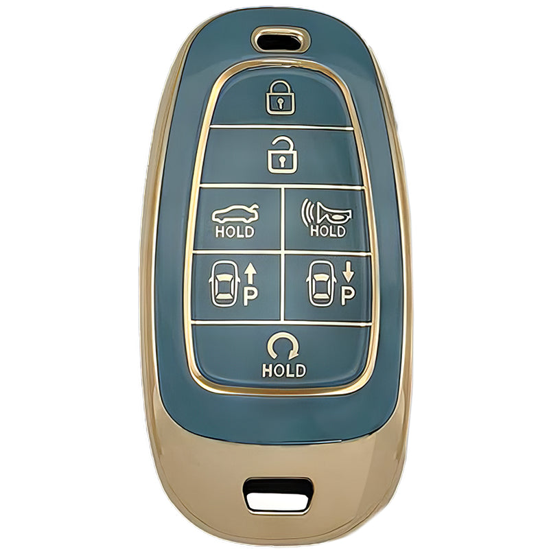 TPU Key Fob Cover For Hyundai 7 Buttons TQ8-FOB-4F28
