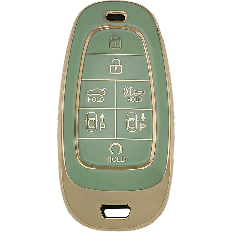 TPU Key Fob Cover For Hyundai 7 Buttons TQ8-FOB-4F28